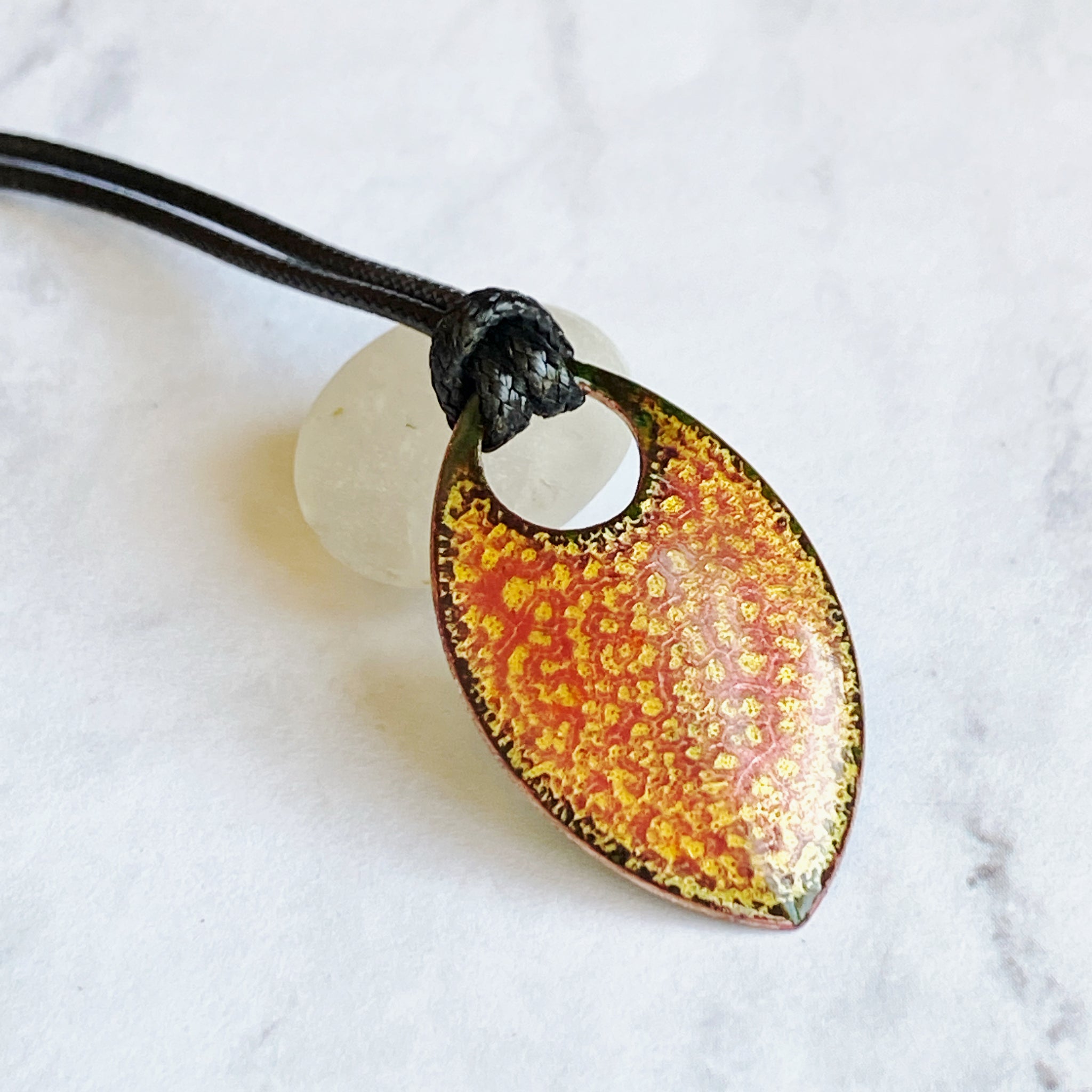 Dragon Scale Necklace | Vertical Bar Necklace by RavynEdge